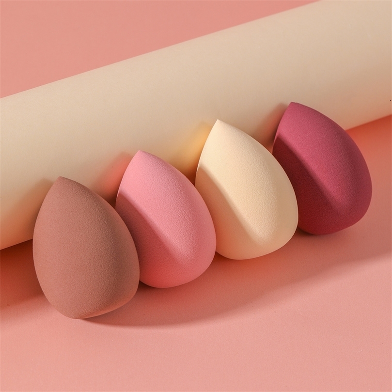 4 Pcs Beauty Egg Makeup Sponge Blenders Beauty Sponges Foundation Applicator 240625