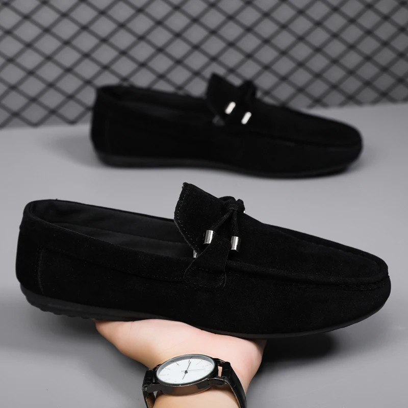 Mens casual shoes boat shoes mens sports shoes 2024 new fashionable driving shoes walking casual shoes mens sports shoes 240625