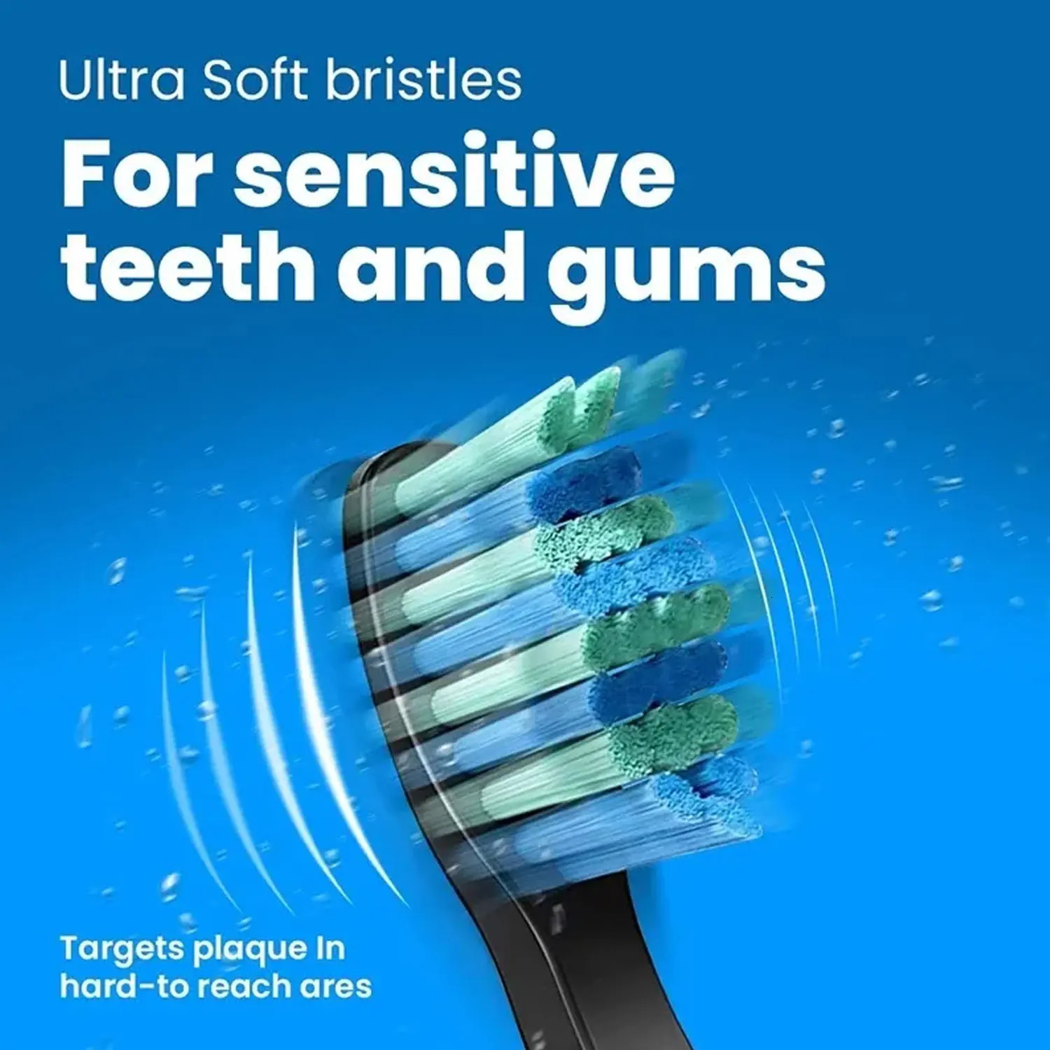 4 Pcs Electric Toothbrush Heads Compatible with Fairywill D7D8FW507FW508FW551917959SG-E9 Moderately Soft Bristles Brush 240625