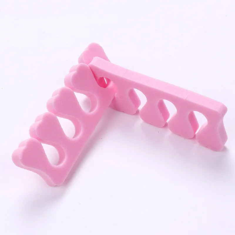 100200400pcs Nail Art Toes Separators Soft Sponge Fingers Foot Gel UV Polish Coating Painting Manicure Pedicure Tools Foam 240625