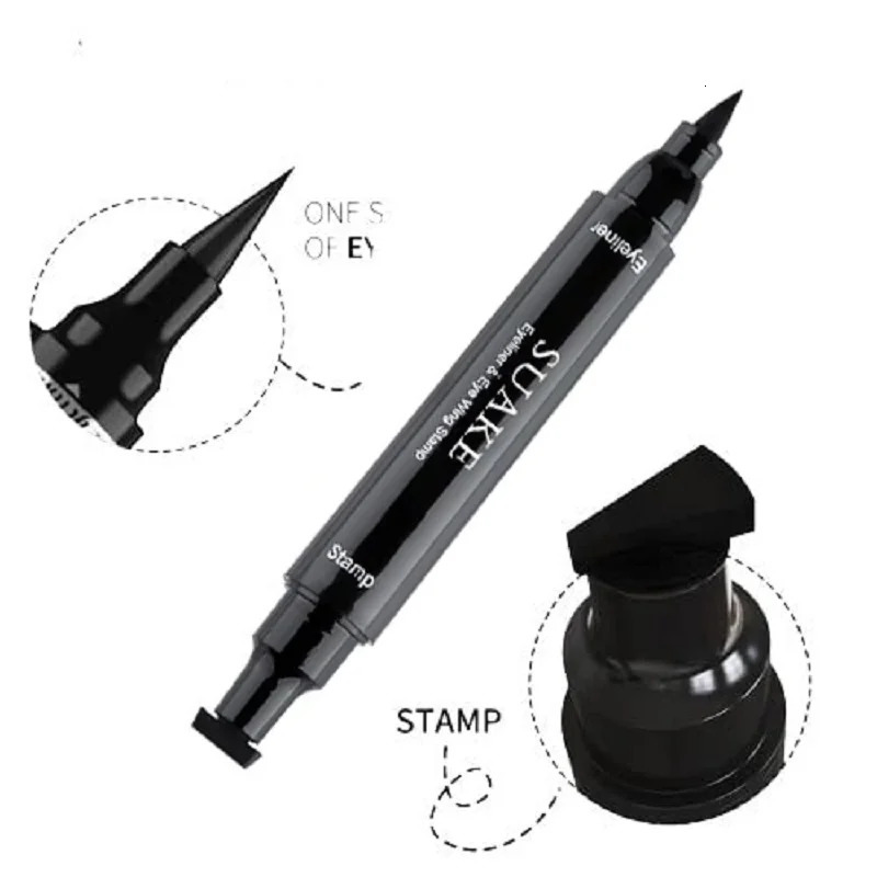 2 In1 Stamp Eyeliner korean make up Waterproof Eye liner maquillajes para mujer Beauty For Women Cosmetics Makeup Products 240625