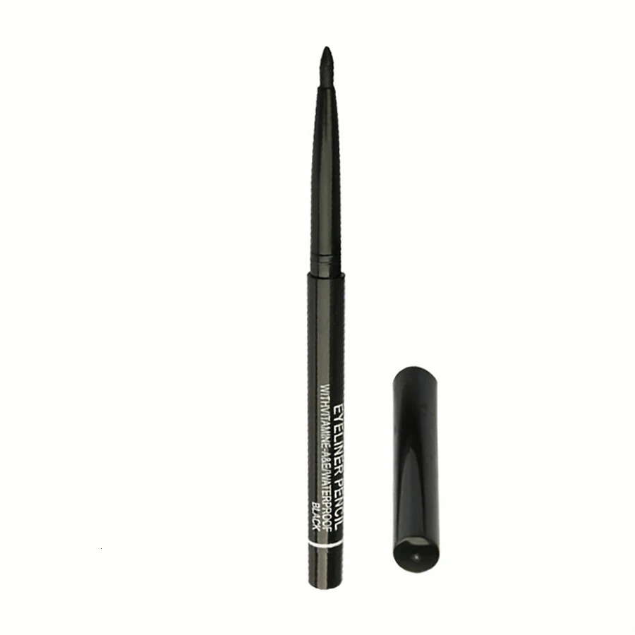 Automatic Rotating Eyeliner Pen Waterproof Black And Brown Eyebrow Pencil Eyeshadow Makeup Eyeliner Gel Pen 240625