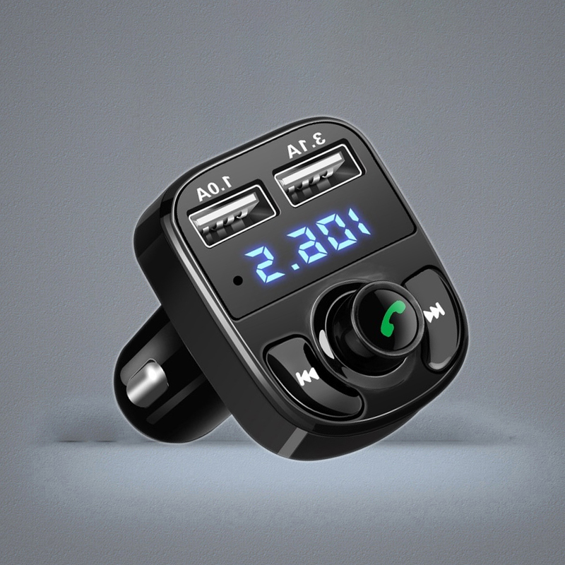 2025 new FM Transmitter Aux Modulator Bluetooth Hands Kit o MP3 Player with 31A Quick Charge Dual USB Car Charger2217621 Free shipping