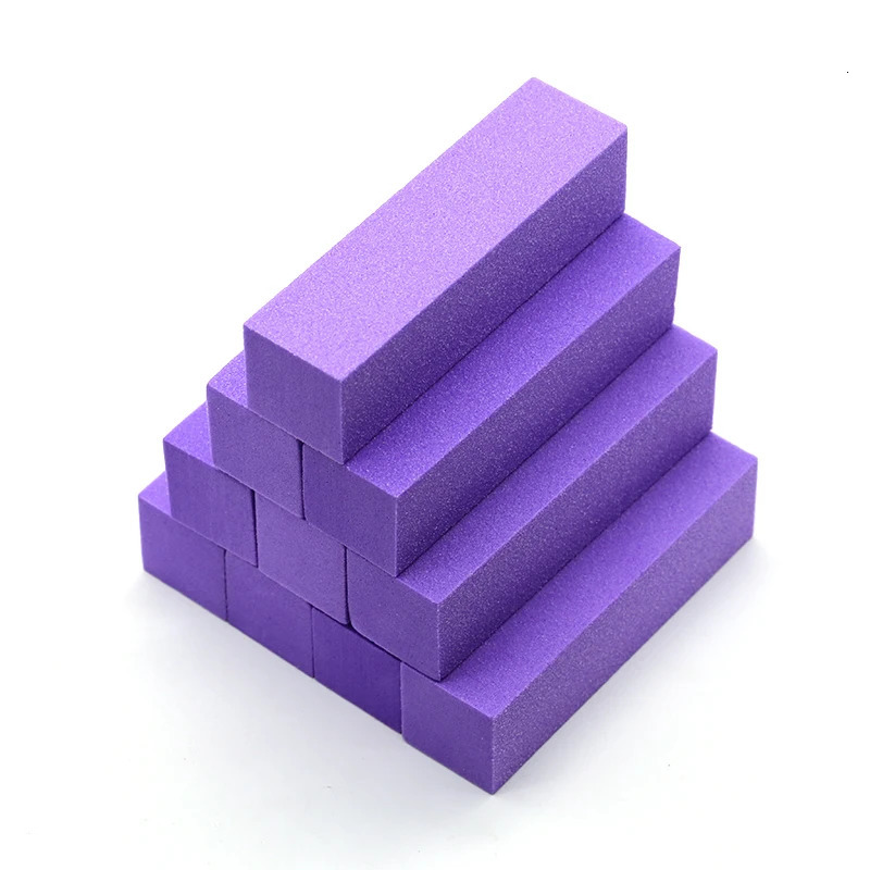 510 Pcs Nail Art Sanding Sponge Buffer Block Nail Buffers Files Block Grinding Polishing Manicure Nail Art Tool 240625
