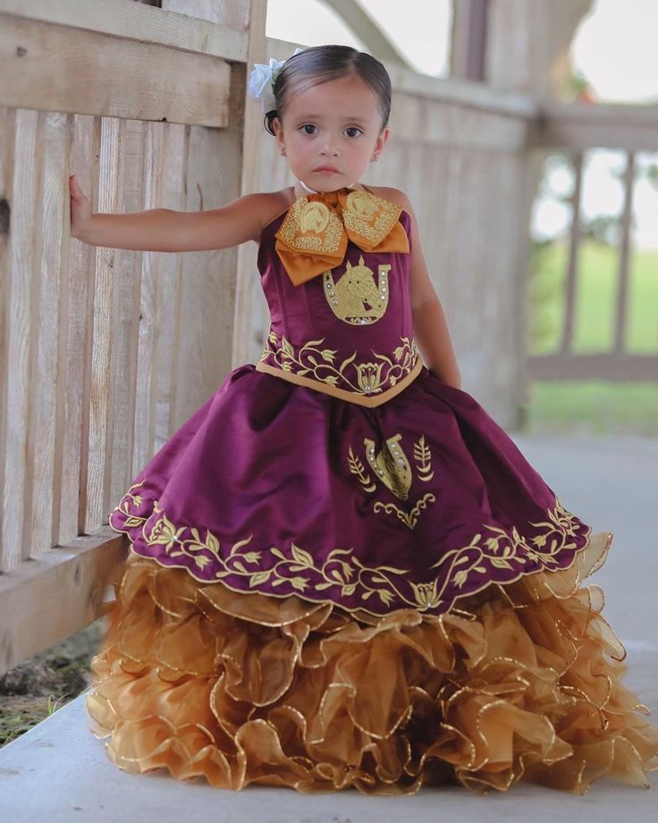 Cute Embroidery Flower Girls Dresses With Short Jacket Ruffle Tiered Ball Gown Prom Birthday Dress Floor Length Brown And Bungudy Toddler Kids Formal 