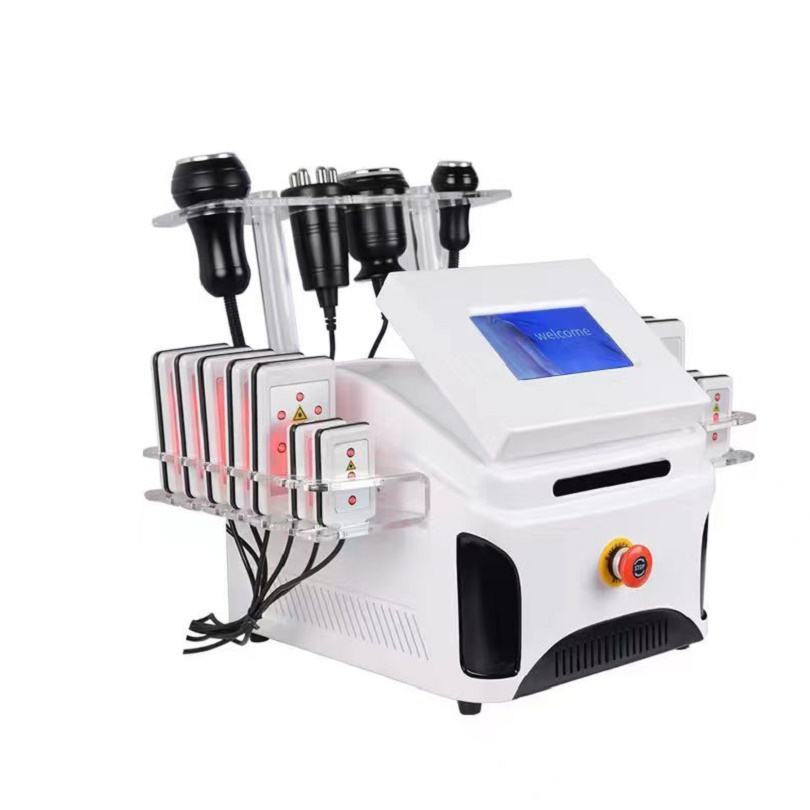 Portable liposuction machine vacuum rf with led cavitation fat reduction beauty machine
