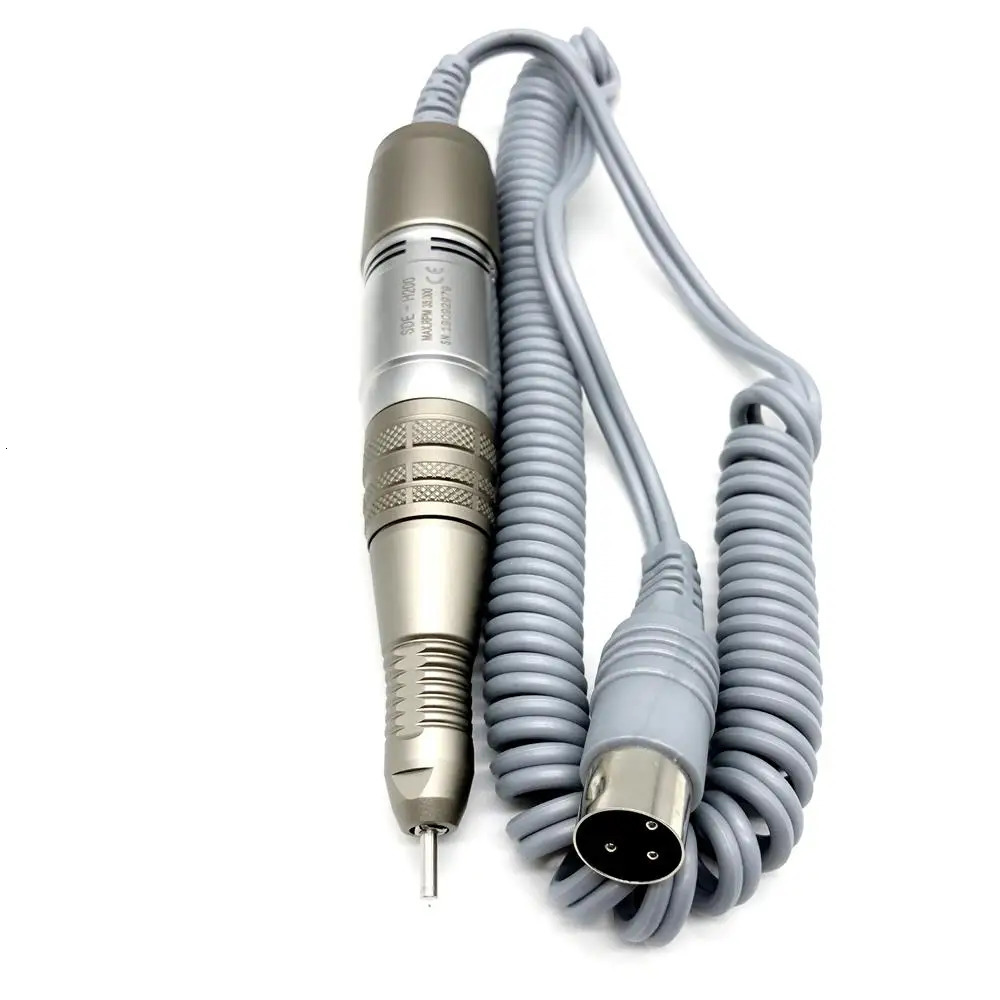 35000RPM Drill Pen SDE H200 Handpiece For All STRONG 210 Electric Manicure machine control box Nails Drill handle Tools 240625