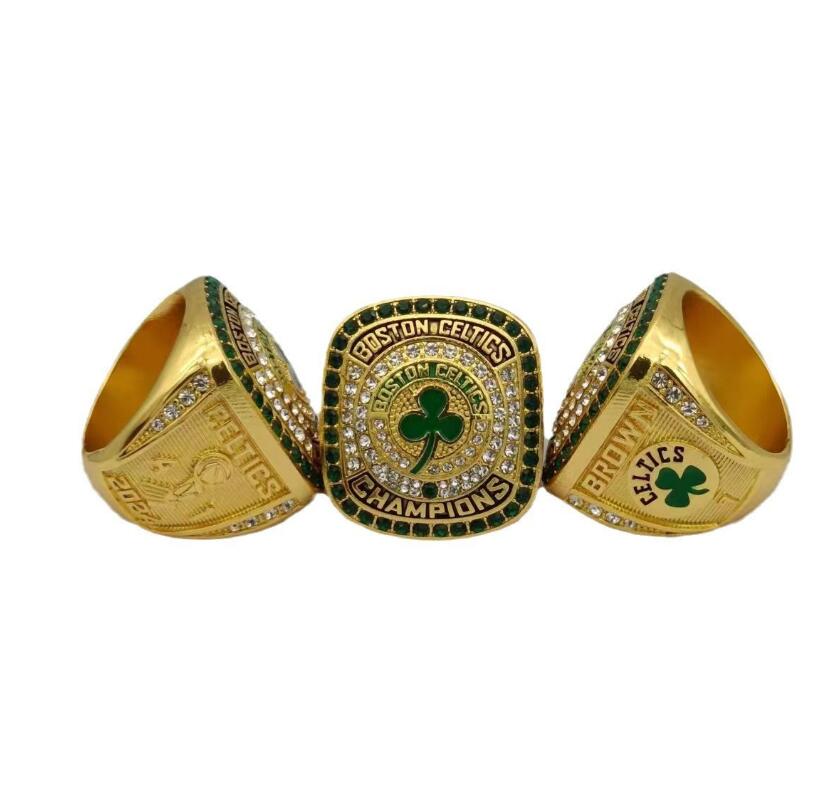 2023 2024 Celtics National Basketball Team champions Championship Ring TATUM Souvenir Men Fan Brithday Gift Hip hop Sport Punk R250414