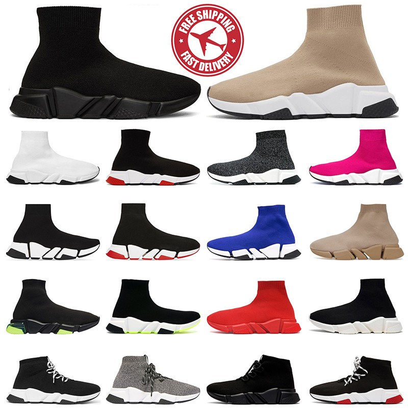 Free Shipping designer casual shoes platform mens sneakers Triple Black walking jogging womens trainers outdoor sports classic size 36-45