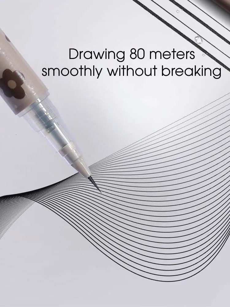 Extremely fine eyeliner under the pen eyelash eye detail pen fast dry waterproof durable not easy to smudge 240626