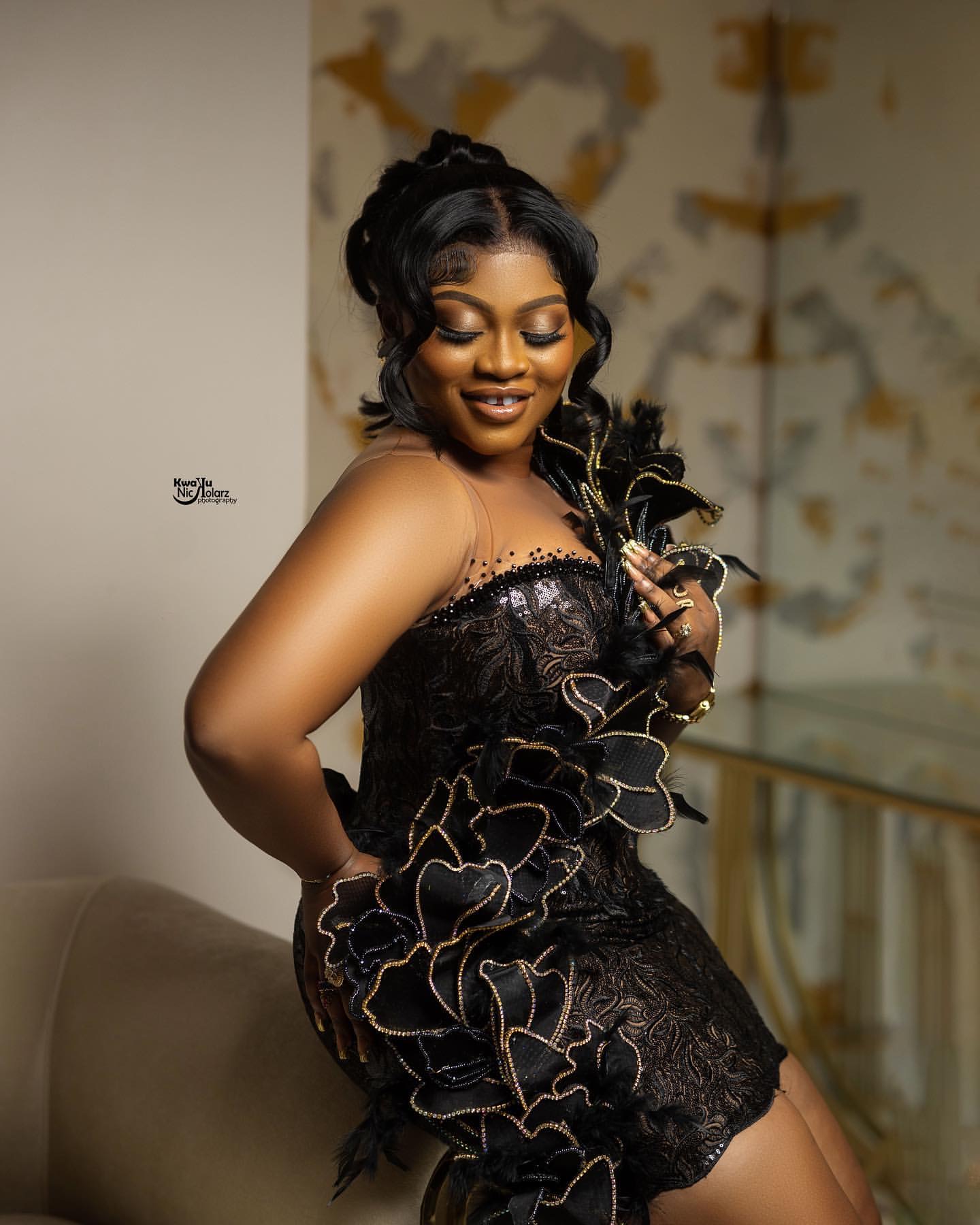 2024 Black Homecoming Dresses Prom Evening Sheath Florals Beaded Feather Short Mini Party Graduation Cocktail Birthday Holiday Club Gowns Dress ZJ141