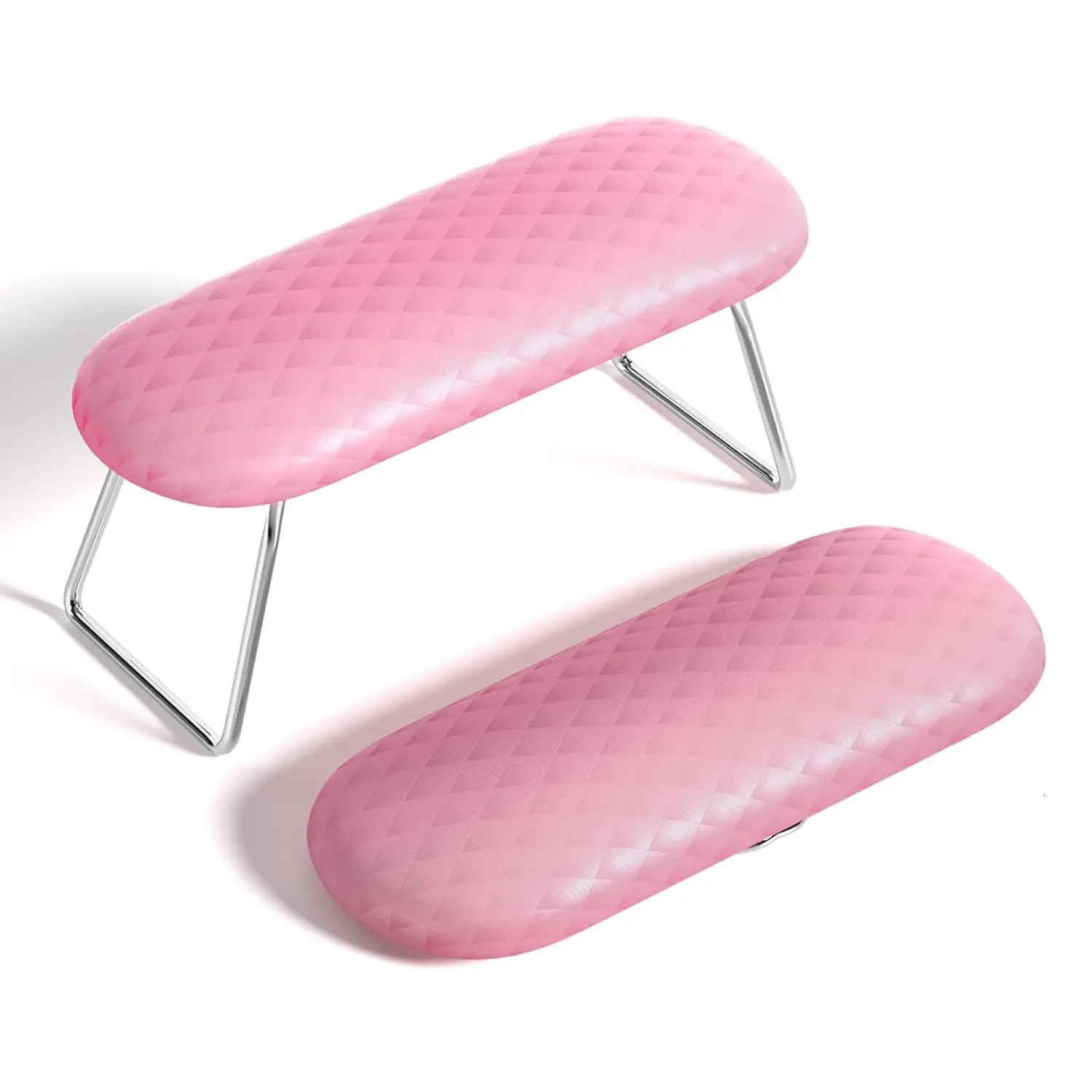 Nail Arm Rest Professional Microfiber Leather Nail Hand Rest Stand for Acrylic Nails Cushion Hand Holder with Non-slip 240625