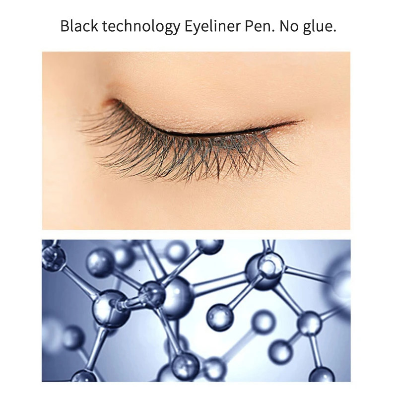 Black Eye Liner Liquid Pencil Quick No Waterproof Sweatproof Eyeliner Women Cosmetic Beauty Makeup Long Lasting 240626