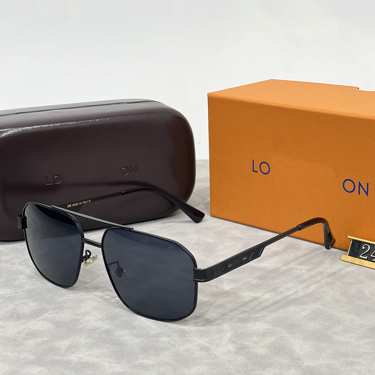 Designer Retro Driving sunglasses for women trend men casual gift Beach shading UV protection polarized glasses with box