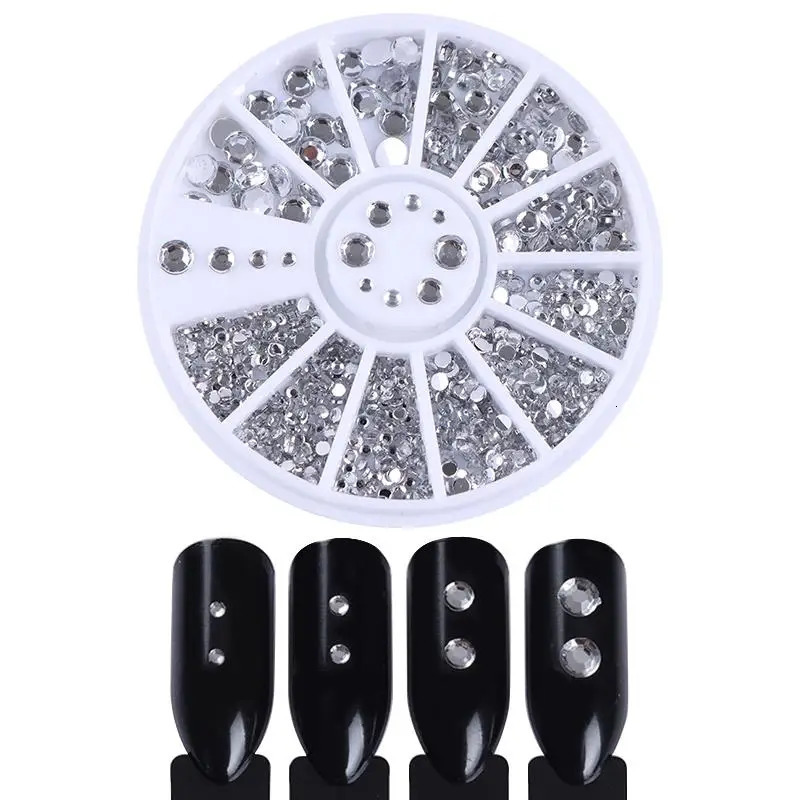 Mixed Color Chameleon Nail Water Diamond Sparkling Small Irregular Beads for Nail Art 3D Decorative Stone Wheels DIY Tips 240625
