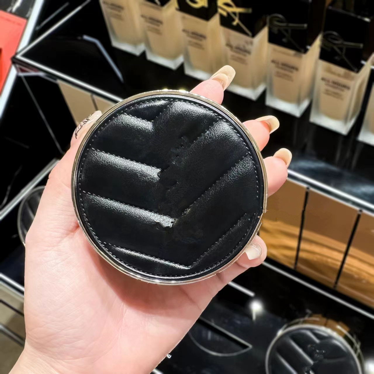 B10 B20 Color Pressed powder 12g black pink Cushion Healthy Glow Foundation Face Powder Cosmetics