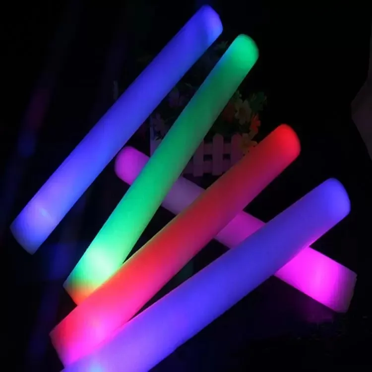 Party Decoration Foam Stick LED Light Sticks Birthday Wedding Festival Sports Events Concerts Halloween Christmas Accessories ZZ