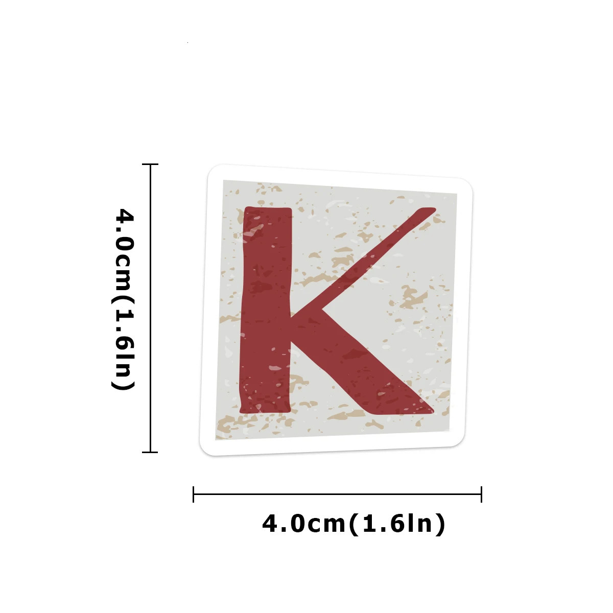 pieces of vintage colored English letter stickers for Etori Life DIY decoration student stationery diary diary stickers 240625