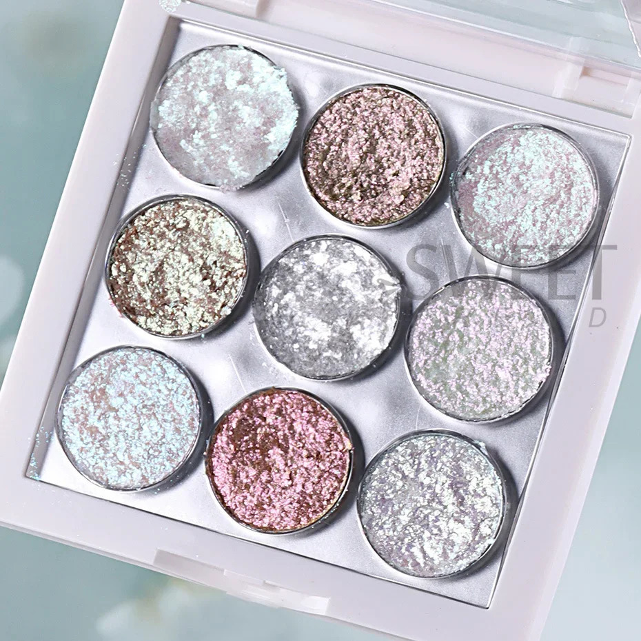 9 Colors Aurora Opal Nail Art Glitters Solid Fine Crystal Flake Rubbing On Dust Pigment Japanese Korean DIY Shiny Manicure Salon 240625