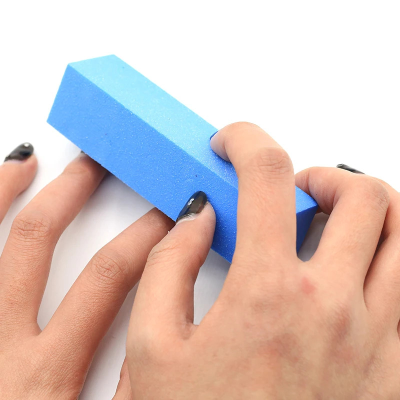 510 Pcs Nail Art Sanding Sponge Buffer Block Nail Buffers Files Block Grinding Polishing Manicure Nail Art Tool 240625