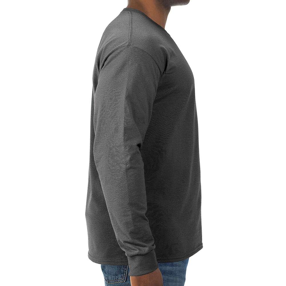 Designer Mens T shirts Dri-Power Cotton Blend Long Sleeve Basic Tees Moisture Wicking Tops Clothes