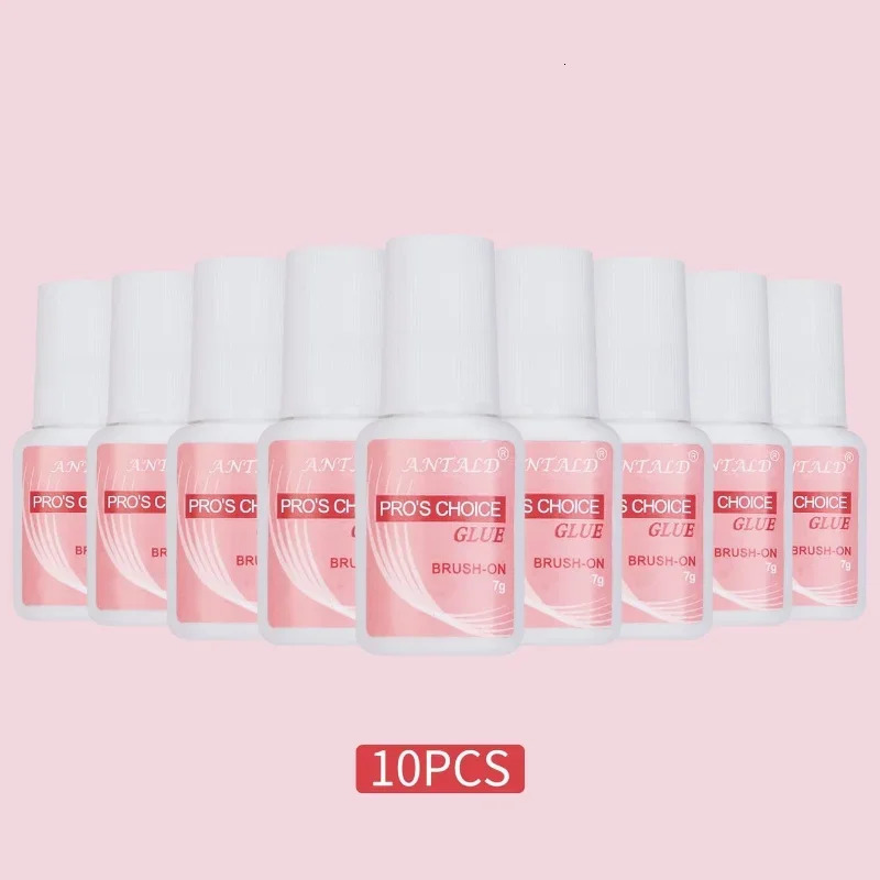 7g Fast Drying Nail Glue for False Nails Professional Glitter Acrylic Nail Rhinestone nail Art Decoration Glue Manicure Tools 240625