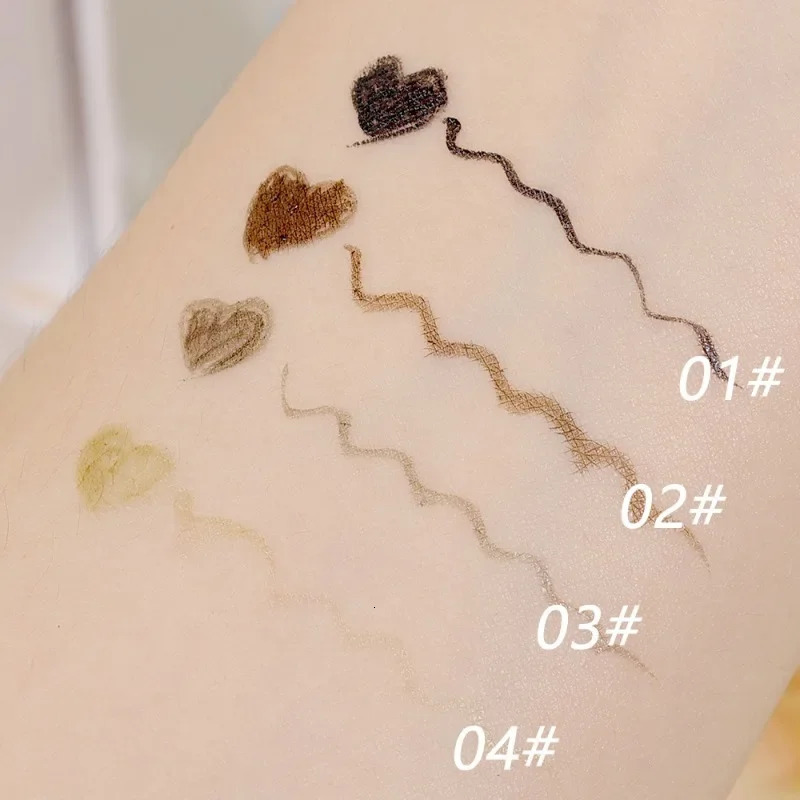 Ultra-thin Matte Quickily Drying Eyeliner Pencil Waterproof Lasting Smooth Lower Eyelash Liquid Eyeliner Eyes Makeup Cosmetics 240625