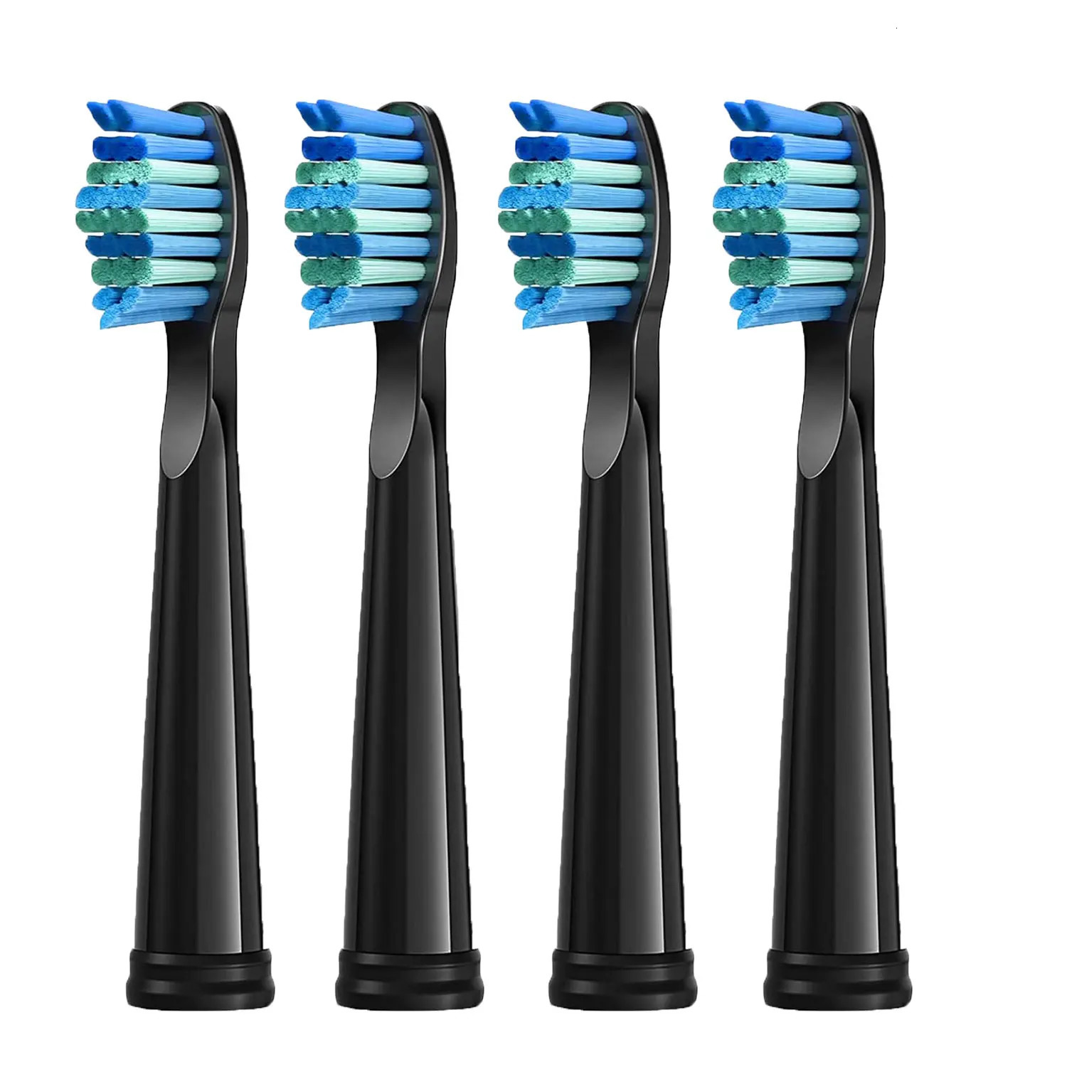 4 Pcs Electric Toothbrush Heads Compatible with Fairywill D7D8FW507FW508FW551917959SG-E9 Moderately Soft Bristles Brush 240625