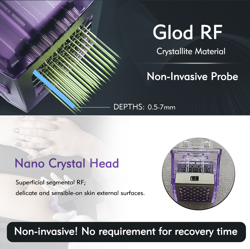 Fractional Wrinkle Remover anti-aging Equipment RF Skin Tighten Microneedling Acne Scar Removal Shrink Pores Machine Salon Home Use