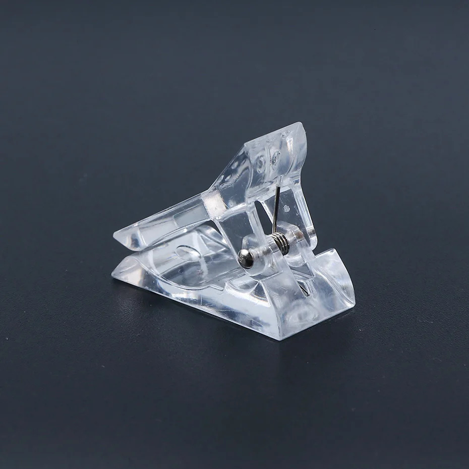 510pcs Crystal Nail Art Extension Clip Quick Building Gel Mold False Tips Clip Acrylic UV Full Cover Builder Form Manicure Tool 240625