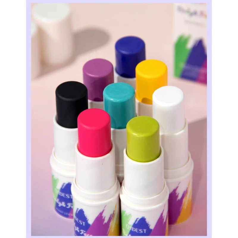 Face Body Paint Cream Makeup Pen Safe Halloween Sports 240626