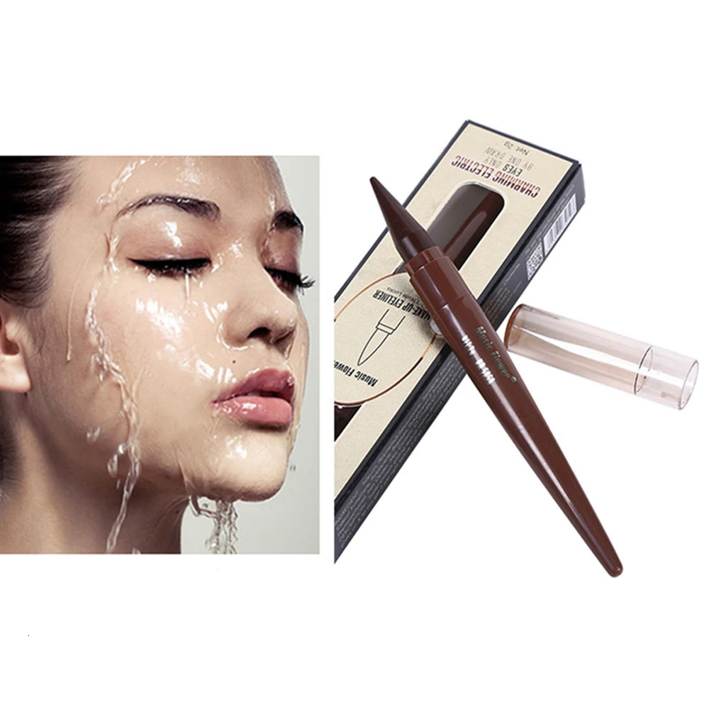1pc Waterproof Eyeliner Black/Blue/Brown Matte Longlasting Eye Makeup Beauty Tools Quick Drying Smudge-proof Eyeliner Pencil 240625