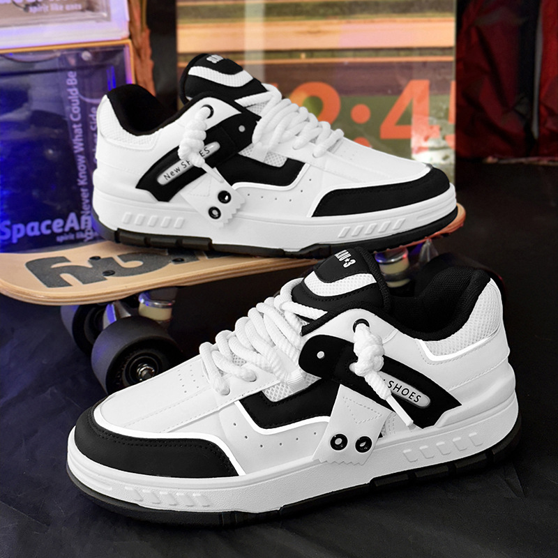New Men's Niche Design Fashionable Versatile Casual Board Shoes
