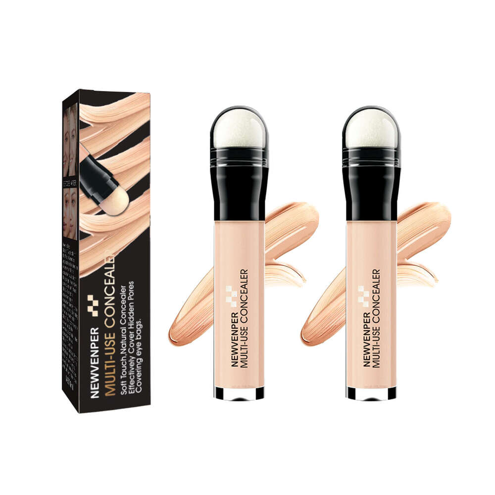 2 PCS Stick Multi-Use Concealer Makeup Dark Circles Treatment, Lightweight, Full Coverage, Long Lasting