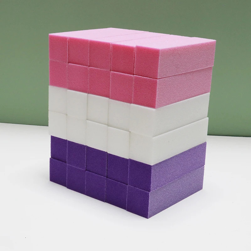 510pcs Nail Buffers Fine Grit Buffer Sanding Block Polisher Buffing File for Acrylic Nail Art Manicure Tools 240625