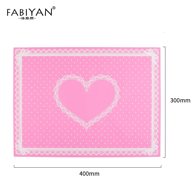 Nail Art Tips Practice Silicone Table Cover Mat Pad Point Lace Printing Coloring Polish Gel UV Washable Foldable Tools Manicure 240625