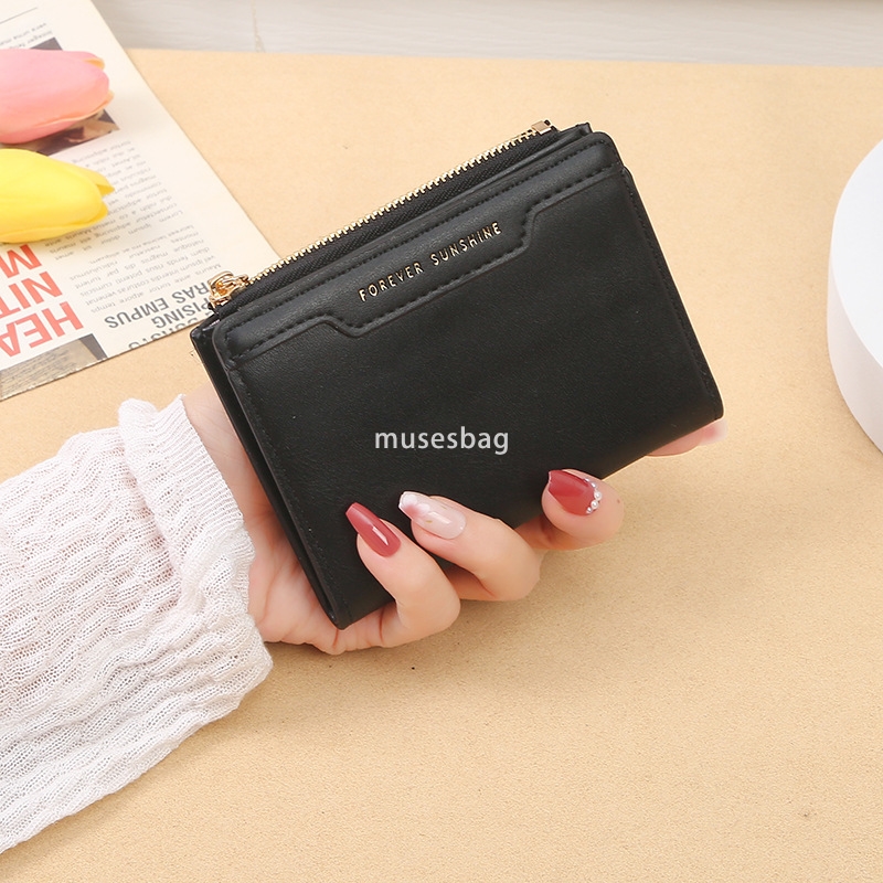Advanced Women's Designer New Korean Wallet Fashionable and Minimalist Cross border Short Style Multi Card versatile and Practical Multi function