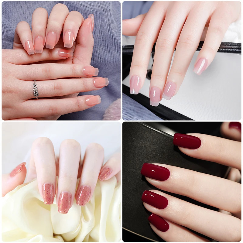 Nail gel polishing 36 color gel nail polish semi anent gel Vernis base top coating nail art manual spraying LED UV gel varnish 240625