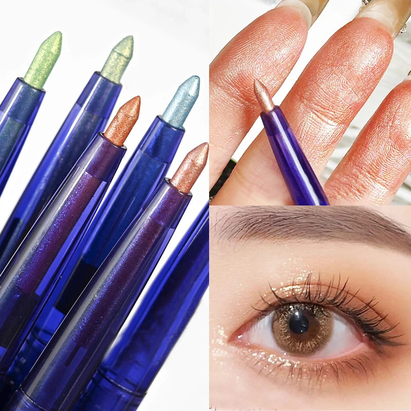 6 Color Waterproof Smudge Proof Eyeliner Gel Pen - Long-lasting Glitter Eye Makeup for Eyelids and Under Crease 240625
