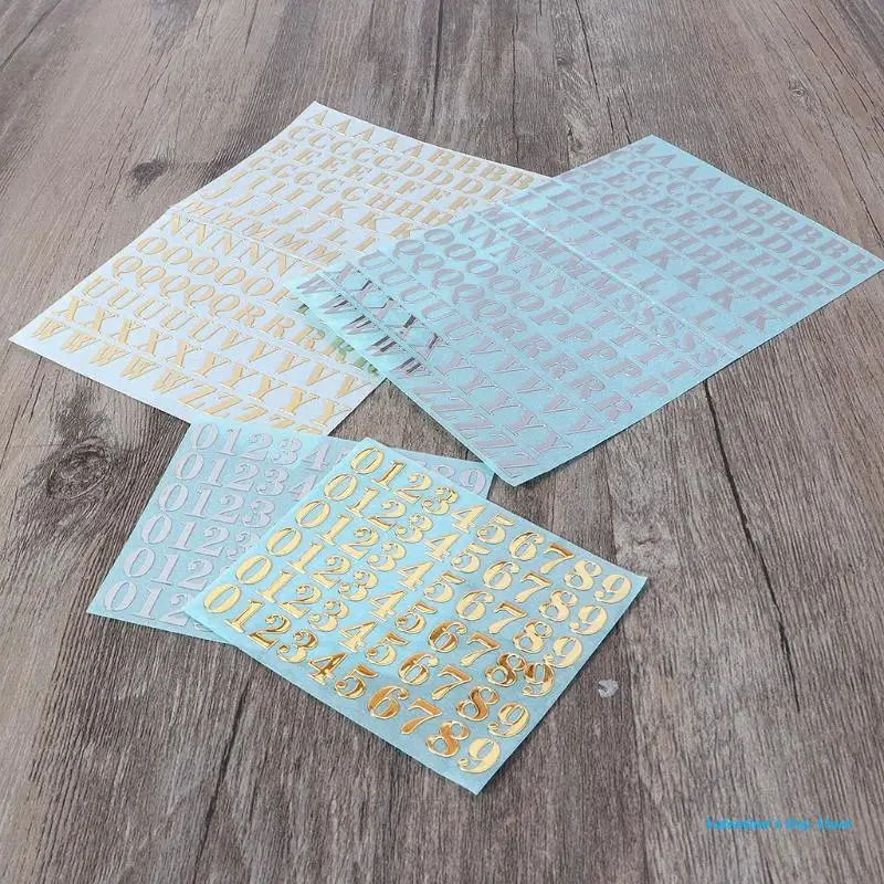 2-piece letter stickers self-adhesive letter stickers self-adhesive letter stickers self-adhesive letter gifts direct 240625