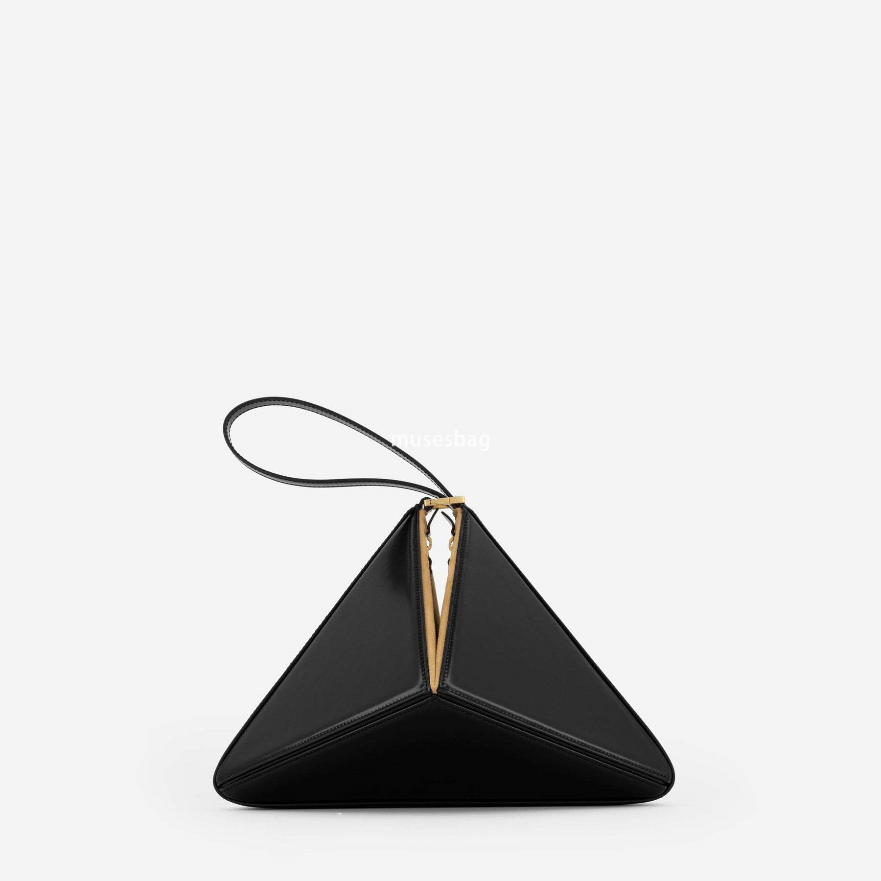 Street trend fashion niche designer bag for women with atmospheric and minimalist niche design triangular diamond grid pleated MINI multi-color crossb
