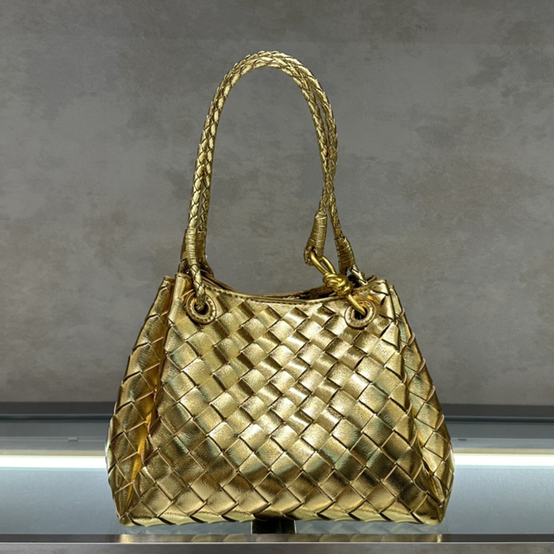 Weave Shoulder Tote Designer Intrecciato Leather Crossbody Bag Large Hop Handbag Purses Magnetic Closure Two Top Handles Internal Removable Zipper Wal