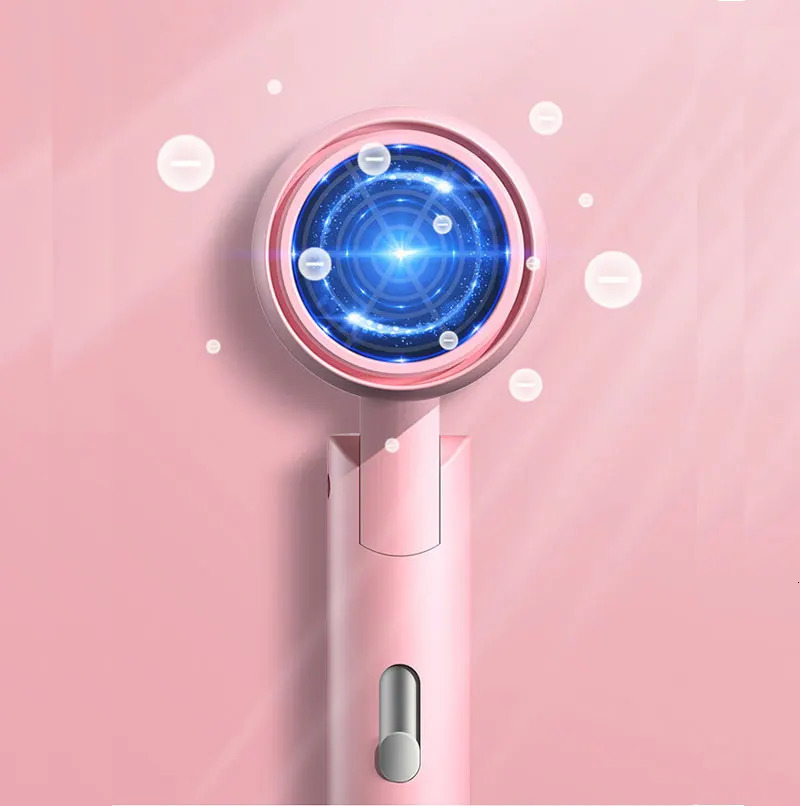 MIni Folding Hairdryer 220V-240V 750W with Carrying Bag Air Anion Hair Care for Home Travel Hair Dryer Dormitory Blow Drier 240625