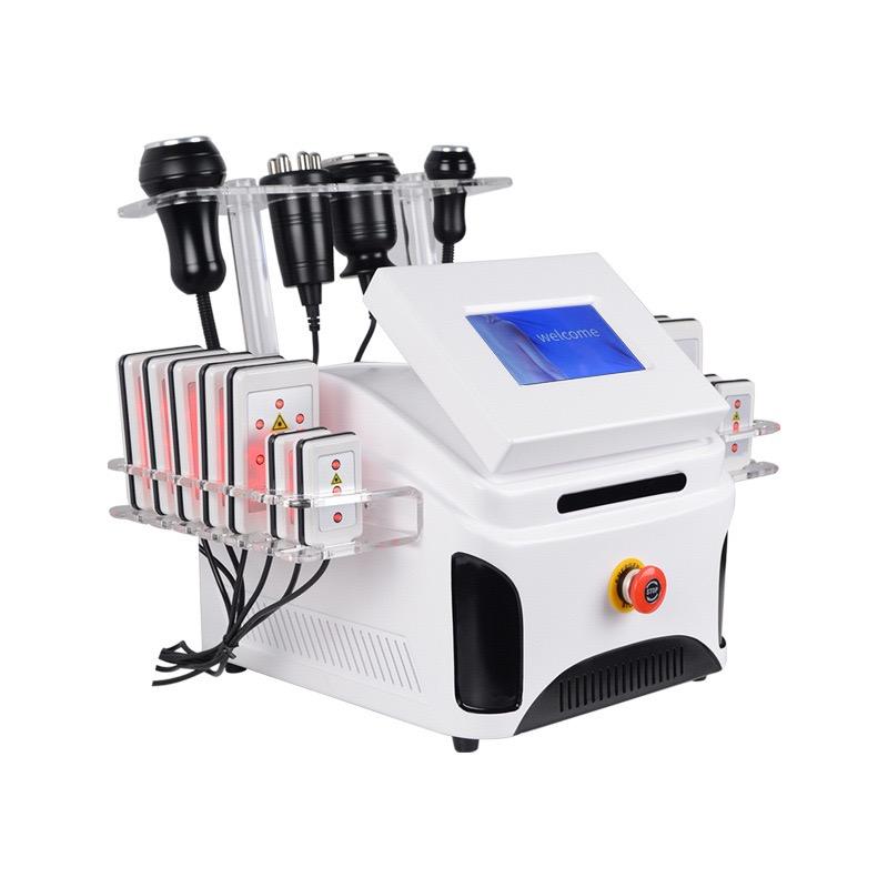 Portable liposuction machine vacuum rf with led cavitation fat reduction beauty machine