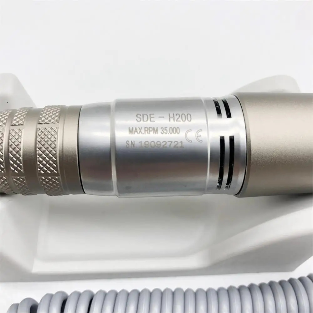 35000RPM Drill Pen SDE H200 Handpiece For All STRONG 210 Electric Manicure machine control box Nails Drill handle Tools 240625