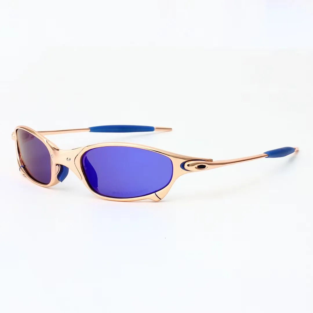 Man Polarized Sunglasses Cycling Glasses UV400 Fishing Sunglasses Metal Bicycle Goggles Cycling Eyewear Riding Glasses B2-6 240624 - view 7