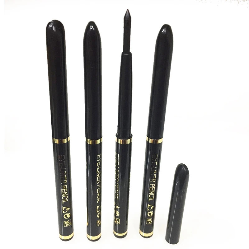Black Eye Liner Liquid Pencil Quick No Waterproof Sweatproof Eyeliner Women Cosmetic Beauty Makeup Long Lasting 240626