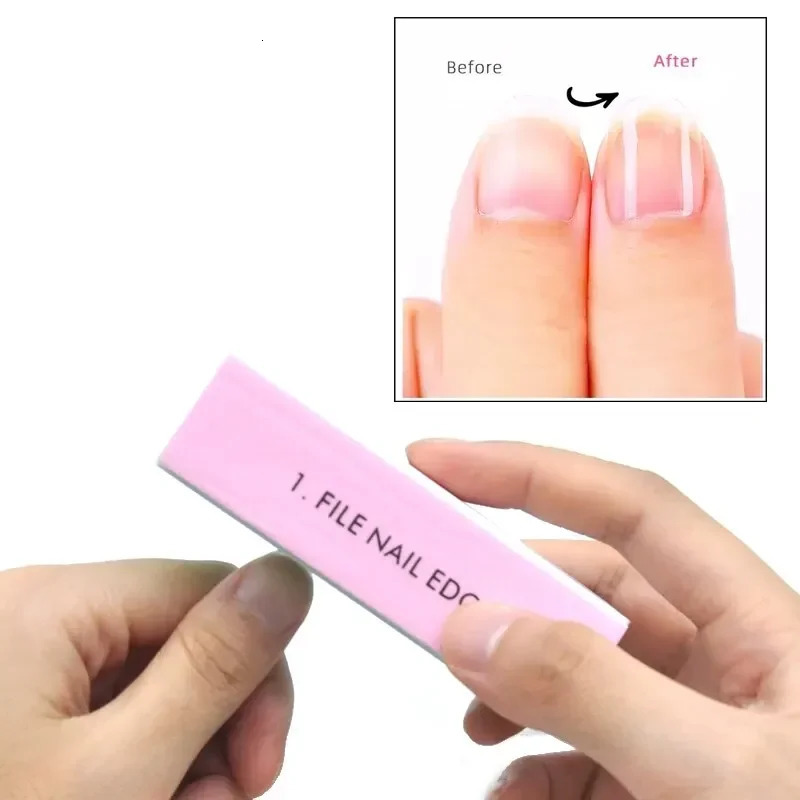 5 PcsLot Nail Buffer Block 4 Way Colorful Buffing Block Shine Polisher Nail Buffing File Manicure Sanding Nail Art Tools Kit 240625