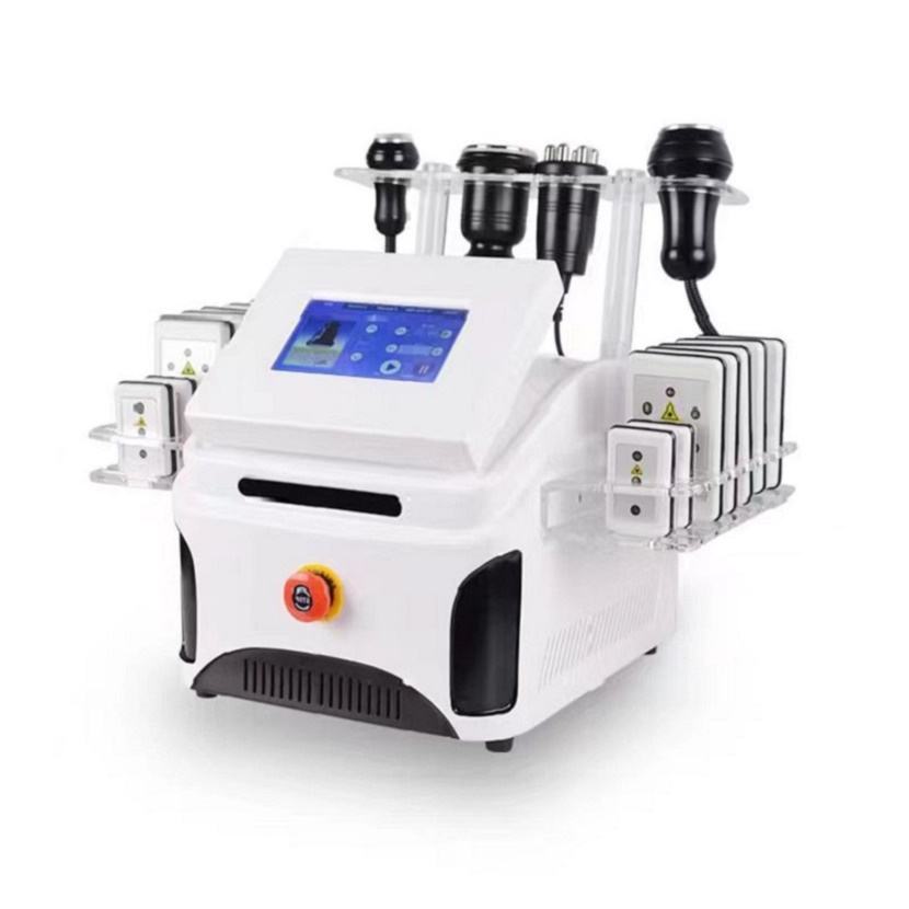 Portable liposuction machine vacuum rf with led cavitation fat reduction beauty machine