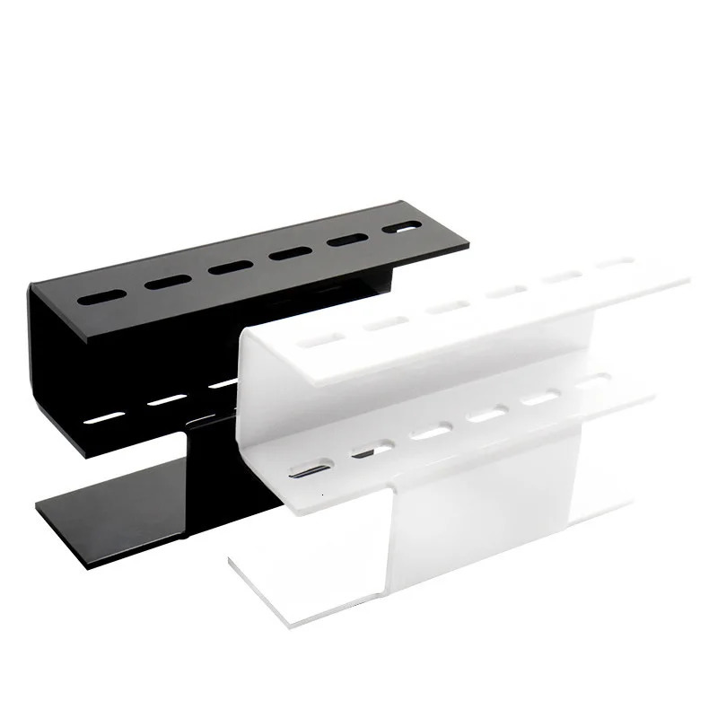 Acrylic Eyelash Tweezers Storage Holder Stand 6 8 Holes Convenient Tweezer Shelf Hold Lash Extension Supplies Makeup Tools 240626